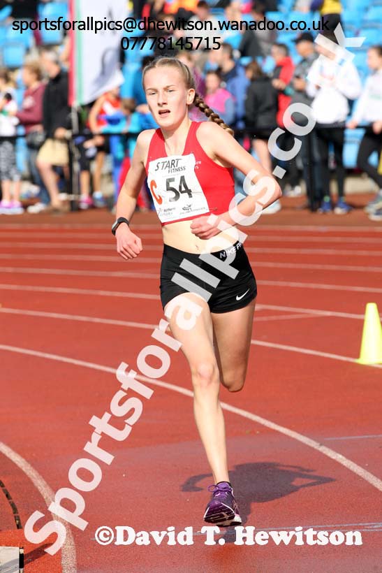 Girls under-13s Northern 6 and 4 Stage Road Relays. Photo: David T. Hewitson/Sports for All Pics